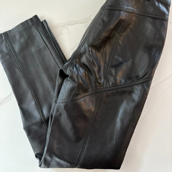 Aritzia Wilfred Rebel Leather Pants - Picture 3 of 4